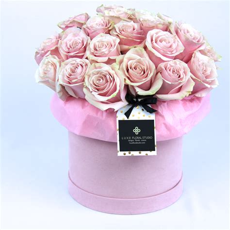 metallic rose box|LUXE ROSE BOX .